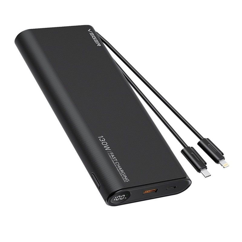 Bateria zewnętrzna (Powerbank) VEGER TCE130 - 25 000mAh Quick Charge PD 130W (W2503)
