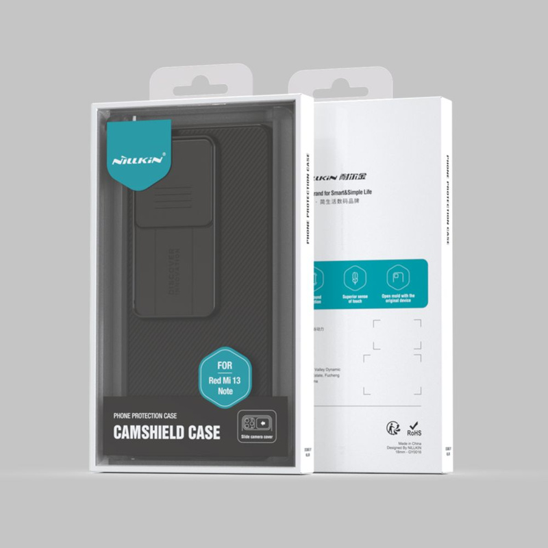 NILLKIN CAMSHIELD CASE XIAOMI REDMI NOTE 13 5G, BLACK / CZARNY