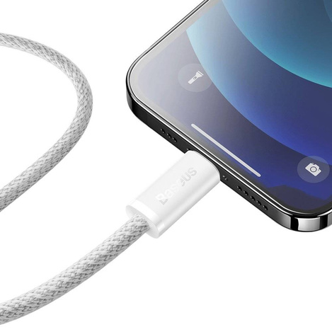 Baseus Dynamic kabel USB Typ C - Lightning Power Delivery 20W 2m  biały (CALD000102)