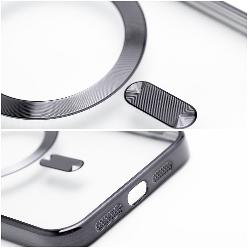 Futerał Electro Mag Cover kompatybilny z MagSafe do SAMSUNG S24 ULTRA czarny