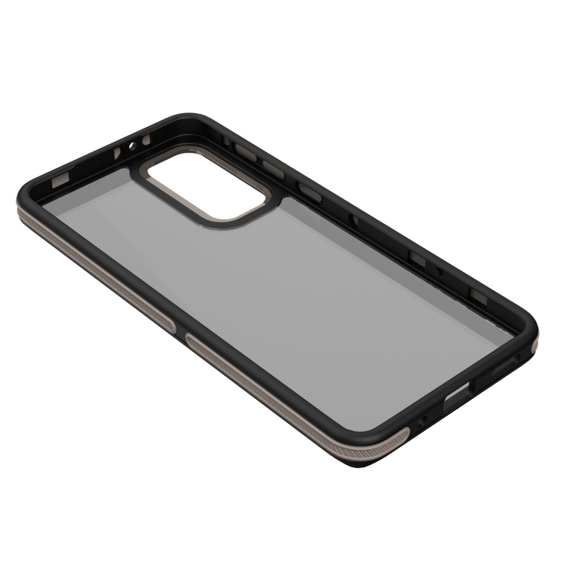 Nakładka Crystal Black do Samsung Galaxy M55 5G szara