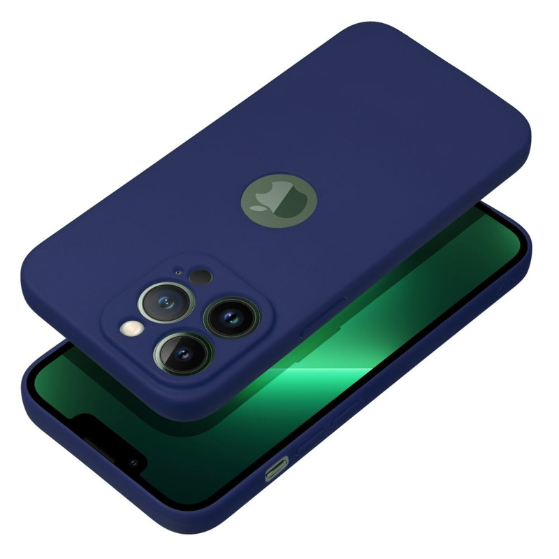 Futerał SOFT do IPHONE 13 PRO ciemny niebieski