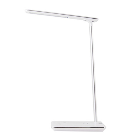 Huslog Lampka z ładowarką indukcyjną biała OW-0648