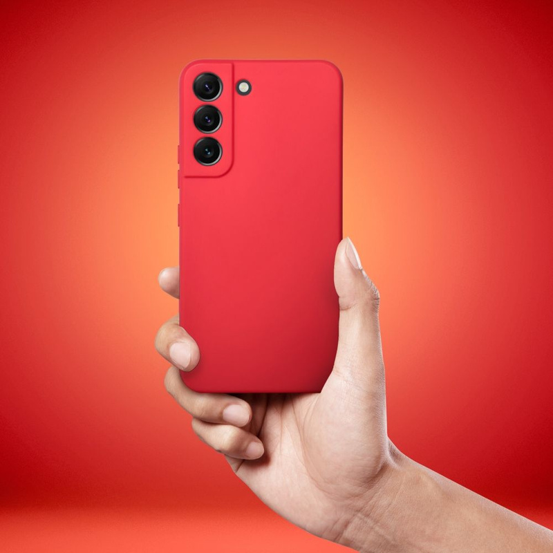 Futerał SOFT do SAMSUNG Galaxy A15 5G czerwony