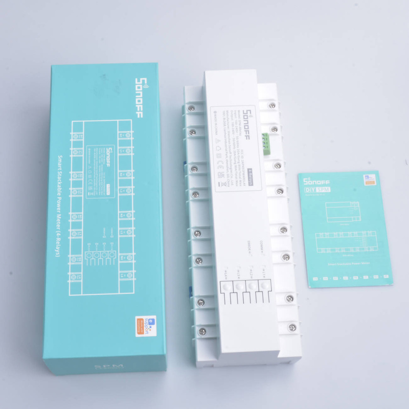 Sonoff SPM-4Relay stapelbarer Leistungsmesser