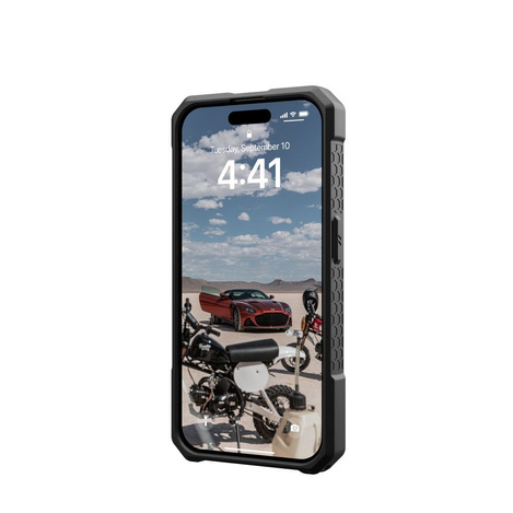 UAG Monarch Pro – Schutzhülle für iPhone 15 Pro, MagSafe kompatibel (Mallard)