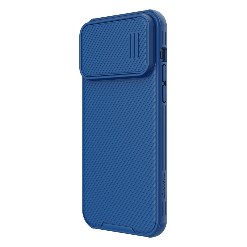 Nillkin CamShield S Hülle iPhone 14 Pro Max Gepanzerte Abdeckung Kameraschutz Blau