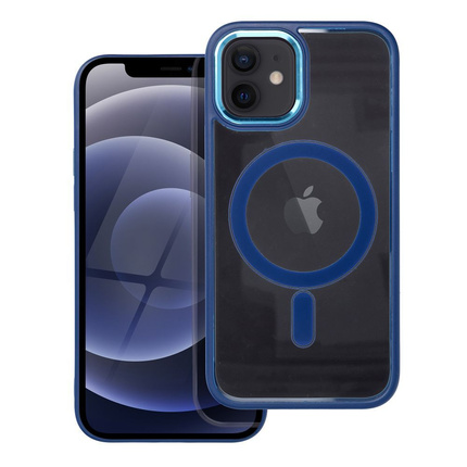 Futerał Color Edge Mag Cover kompatybilny z MagSafe do IPHONE 12 / 12 PRO niebieski