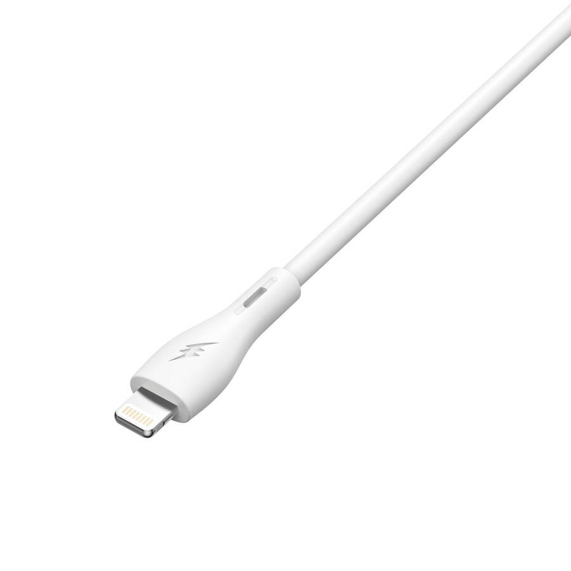 MOONX MC01 network charger, USB, 10.5W, 2.1A + Lightning cable white