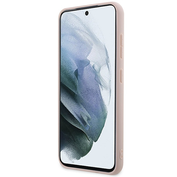 Oryginalne Etui GUESS hardcase 4G Big Metal Logo GUHCSA354GMGPI do Samsung Galaxy A35 różowy