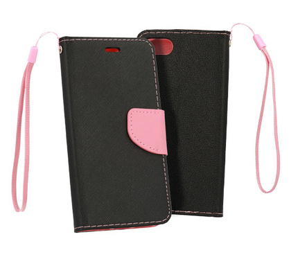 Kabura Fancy do Iphone 14 czarno-różowa
