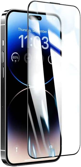 Hartowane szkło MyScreen LITE Diamond Glass edge Full Glue do Iphone 15 (6,1") czarne