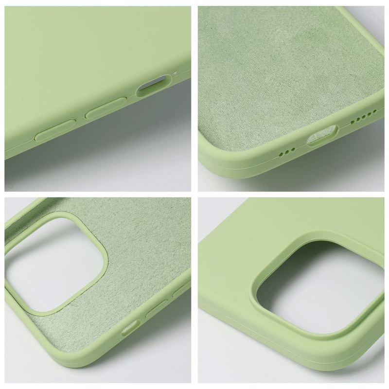 Futerał Roar Cloud-Skin - do iPhone 16 Jasnozielony