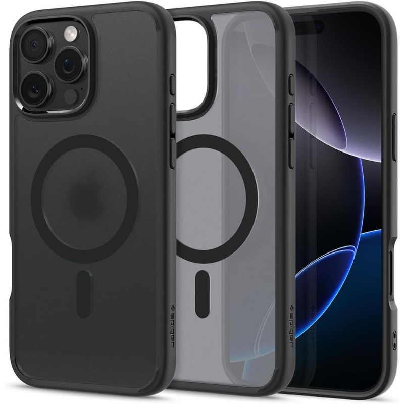Spigen Ultra Hybrid MAG iPhone 16 Pro MagSafe frost black ACS08134
