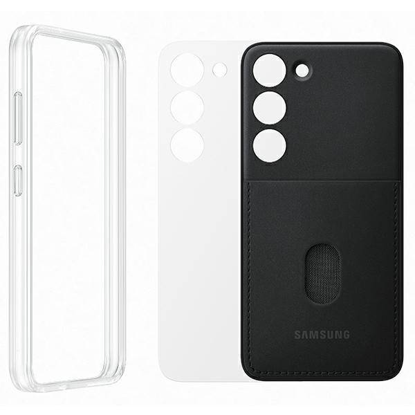 Samsung Frame Cover case for Samsung Galaxy S23 case with interchangeable backs black (EF-MS911CBEGWW)