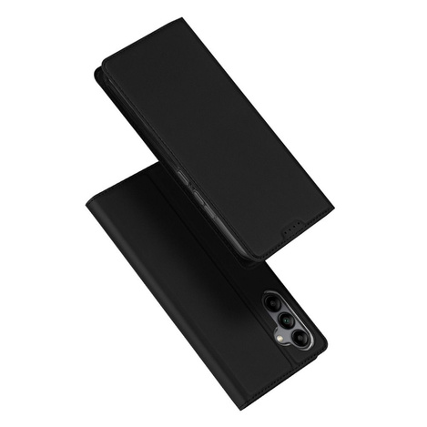 Dux Ducis Skin Pro etui do Samsung Galaxy A34 5G pokrowiec z klapką portfel na kartę podstawka czarne