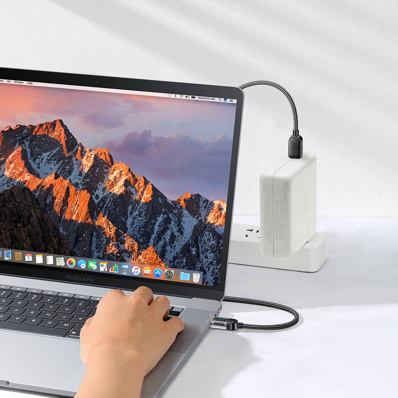 Joyroom USB C - USB C 100W cable for fast charging and data transfer 1.2 m black (S-CC100A4)