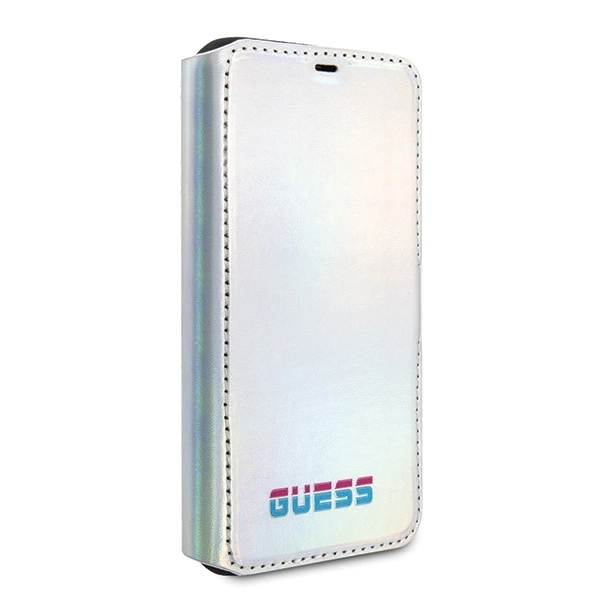 Etui Guess GUFLBKN65BLD iPhone 11 Pro Max srebrny/silver book Iridescent