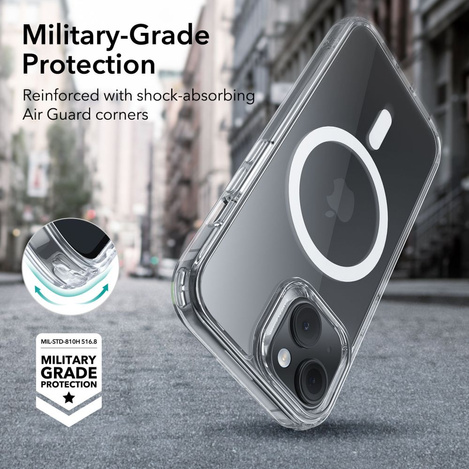ESR CH HALOLOCK MAGSAFE IPHONE 15 KLAR