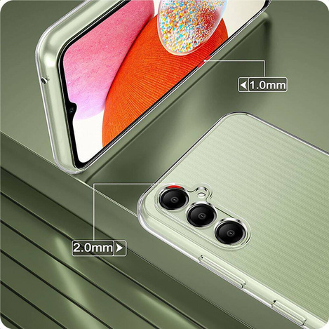 Etui SAMSUNG GALAXY S24 Tech-Protect Flexair Hybrid transparentne