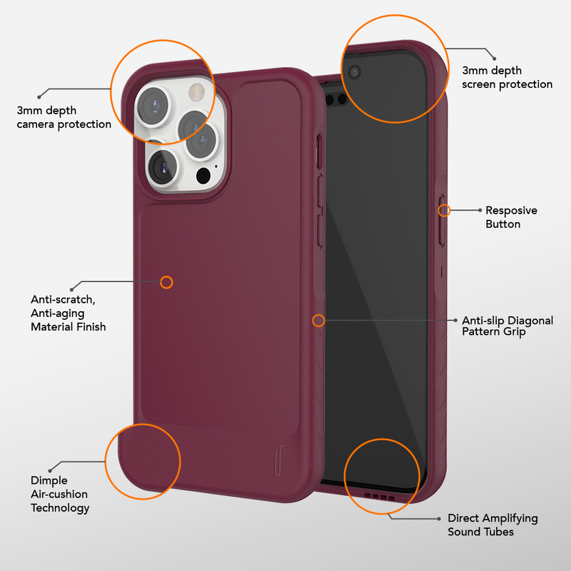 Ugly Rubber nakładka L do iPhone 15 Plus 6,7" czarna