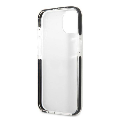 Original Handyhülle IPHONE 13 MINI Karl Lagerfeld Hardcase Karl&Choupette weiß