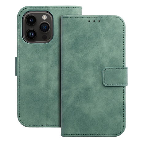 Kabura TENDER Book do IPHONE 14 Pro zielony