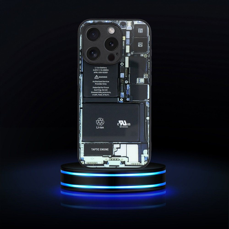 Futerał TECH do IPHONE 15 PRO wzór 1