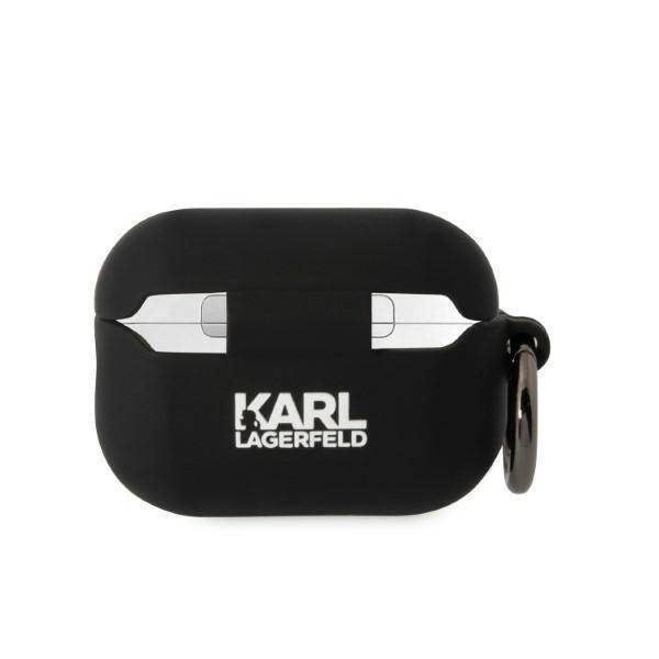 Karl Lagerfeld Silicone NFT Karl Head 3D - Etui AirPods Pro 2 (czarny)
