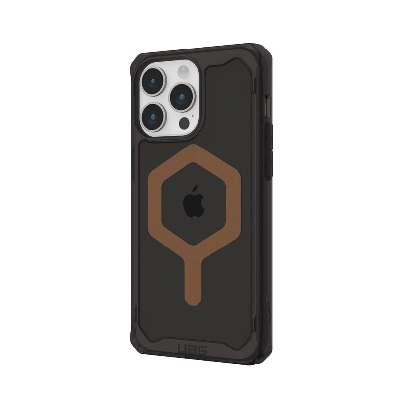Etui UAG Plyo MagSafe do iPhone 15 Pro Max - czarno-brązowe