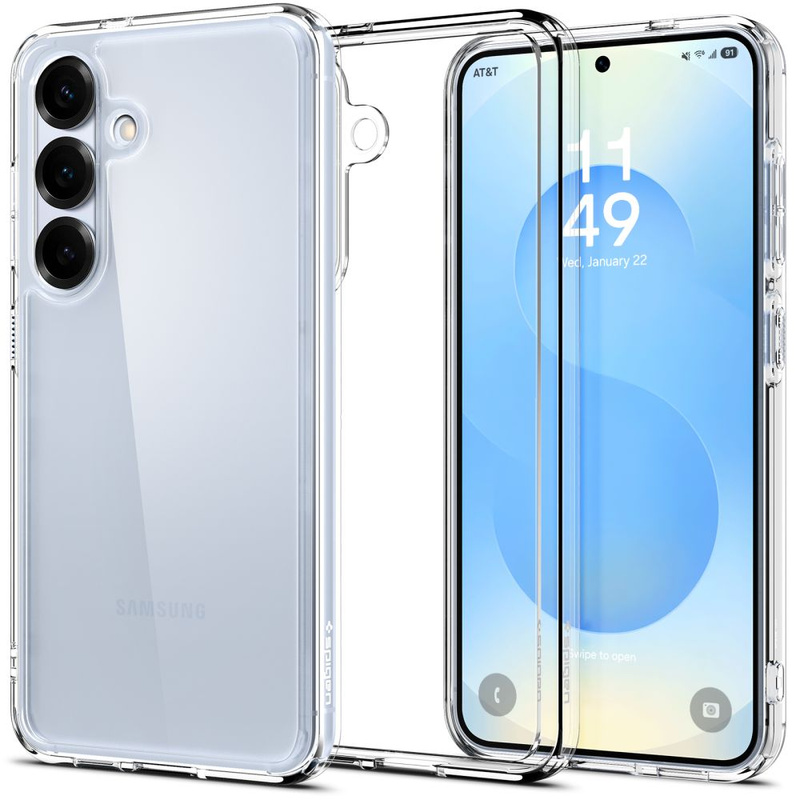 Spigen nakładka Ultra Hybrid do Samsung Galaxy S25 Przezroczysta