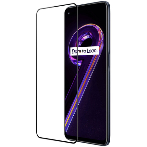 Nillkin CP + PRO ultradünnes Vollbild-Hartglas mit 0,2 mm Rahmen 9H Realme 9 Pro schwarz