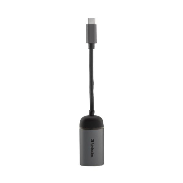 Verbatim Adapter USB-C - Eternet aluminium/aluminum 49146
