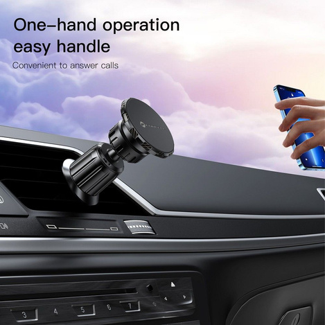 FORCELL F-Grip MagElite uchwyt samochodowy do kratki wlotu magnetyczny czarny