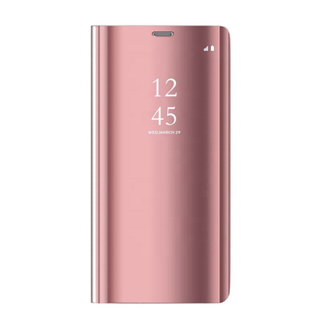 Etui Smart Clear View do Samsung A25 5G (global) różowe