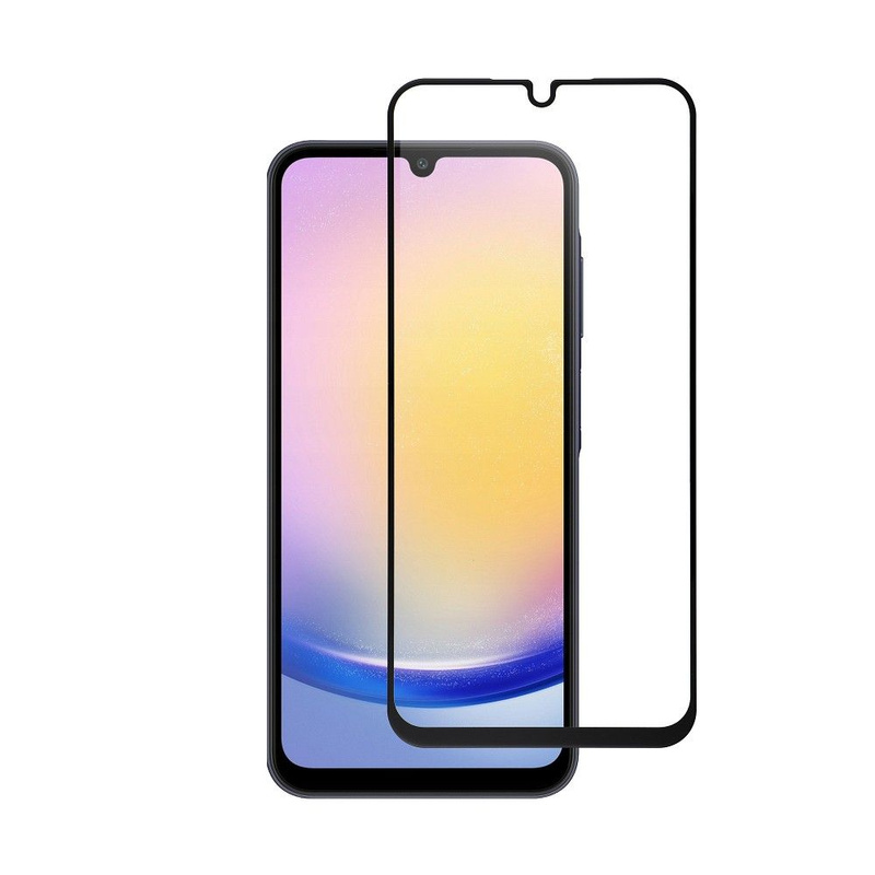 Szkło hartowane Blue Star 5D - do Samsung A25 5G (full glue/case friendly) - czarny