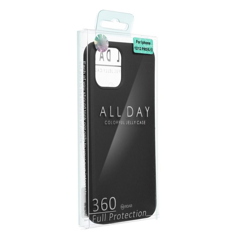 Futerał Roar Colorful Jelly Case - do iPhone 7 / 8 Czarny