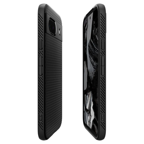 Spigen Liquid Air Hülle für Google Pixel 8A – Mattschwarz