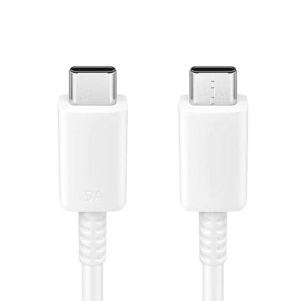 Samsung kabel przewód do szybkiego ładowania USB Typ C - USB typ C QuickCharge Power Delivery 100W 5A 1m biały (EP-DN975BWEGWW)
