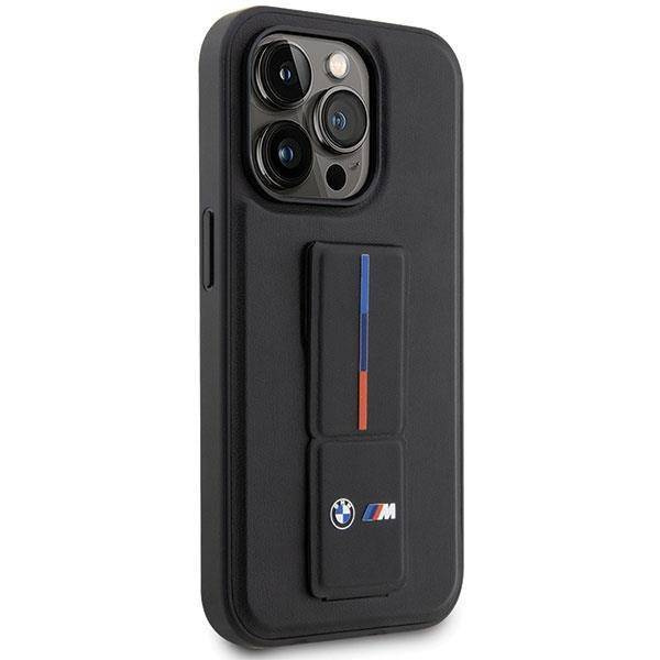 Case BMW BMHCP14L22GSLK iPhone 14 Pro 6.1&quot; black/black hardcase Grip Hot Stamp
