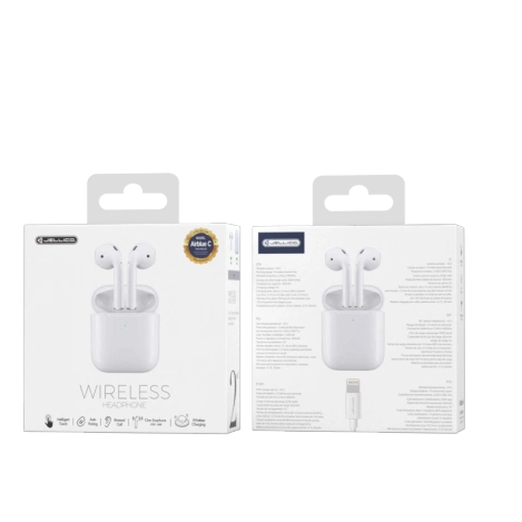 JELLICO kabellose Kopfhörer AirBlue C weiss