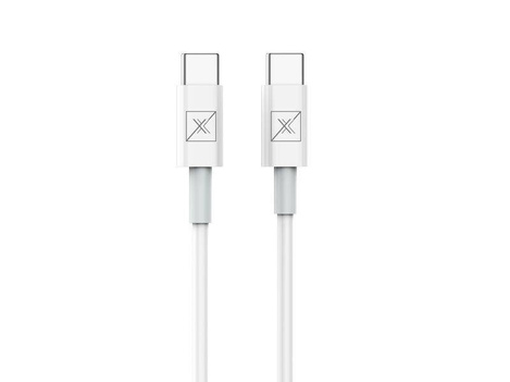 KABEL MX SHOCK 20W PD C/C WHITE/BIAŁY