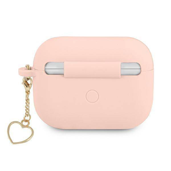 Guess GUAPLSCHSP AirPods Pro cover pink / pink Silicone Charm Collection