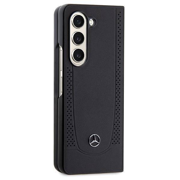 Oryginalne Etui SAMSUNG GALAXY Z FOLD 5 Mercedes Hardcase Leather Urban (MEHCZFD5ARMBK) czarne