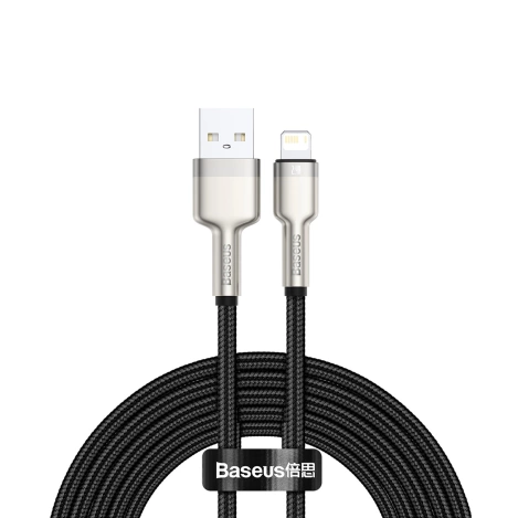 Baseus Cafule Series Metal Data Cable USB to IP 2.4A 1m Black