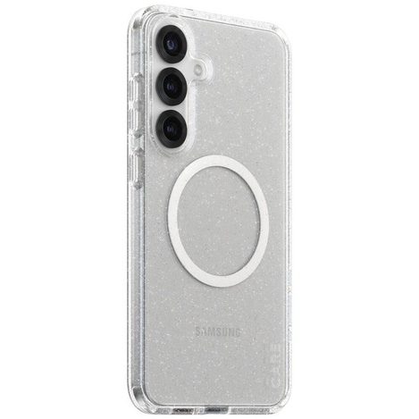 Etui CARE by PanzerGlass Flagship Urban Combat StarLight White QI do Samsung Galaxy S25+ - przezroczysty
