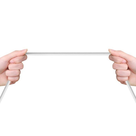 Dudao przewód kabel USB Typ C 2.1A 1m biały (L4T 1m white)