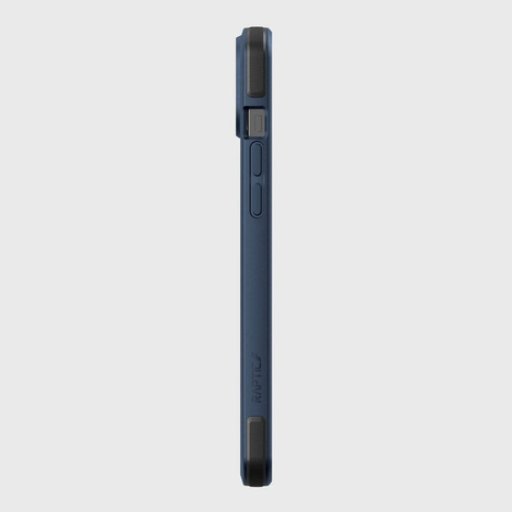 Raptic X-Doria Secure Case iPhone 14 mit gepanzerter blauer MagSafe-Hülle