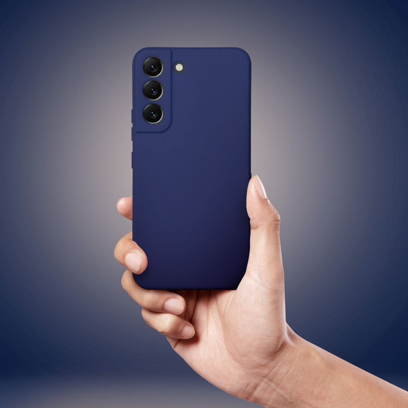 Futerał SOFT do SAMSUNG A16 5G / A16 4G ciemny niebieski