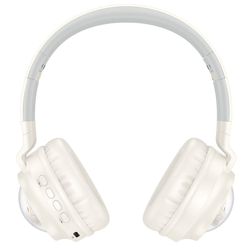 HOCO słuchawki bezprzewodowe nagłowne W50 białe